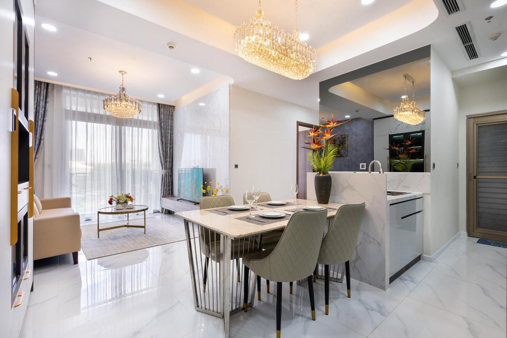 The Peak Midtown Twobedroom With Balcony Bandar Ho Chi Minh Luaran gambar