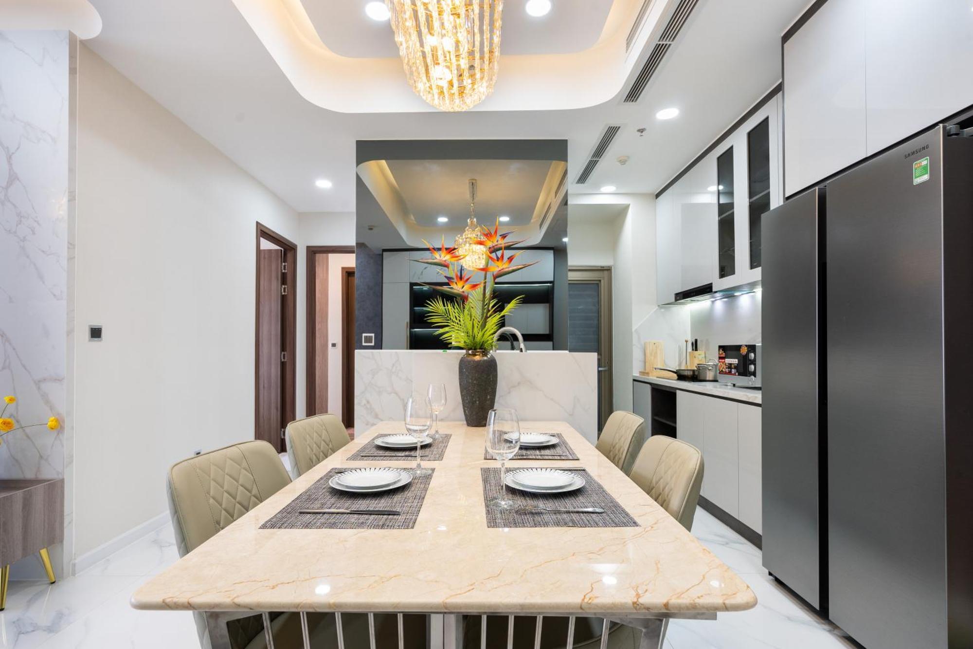 The Peak Midtown Twobedroom With Balcony Bandar Ho Chi Minh Luaran gambar
