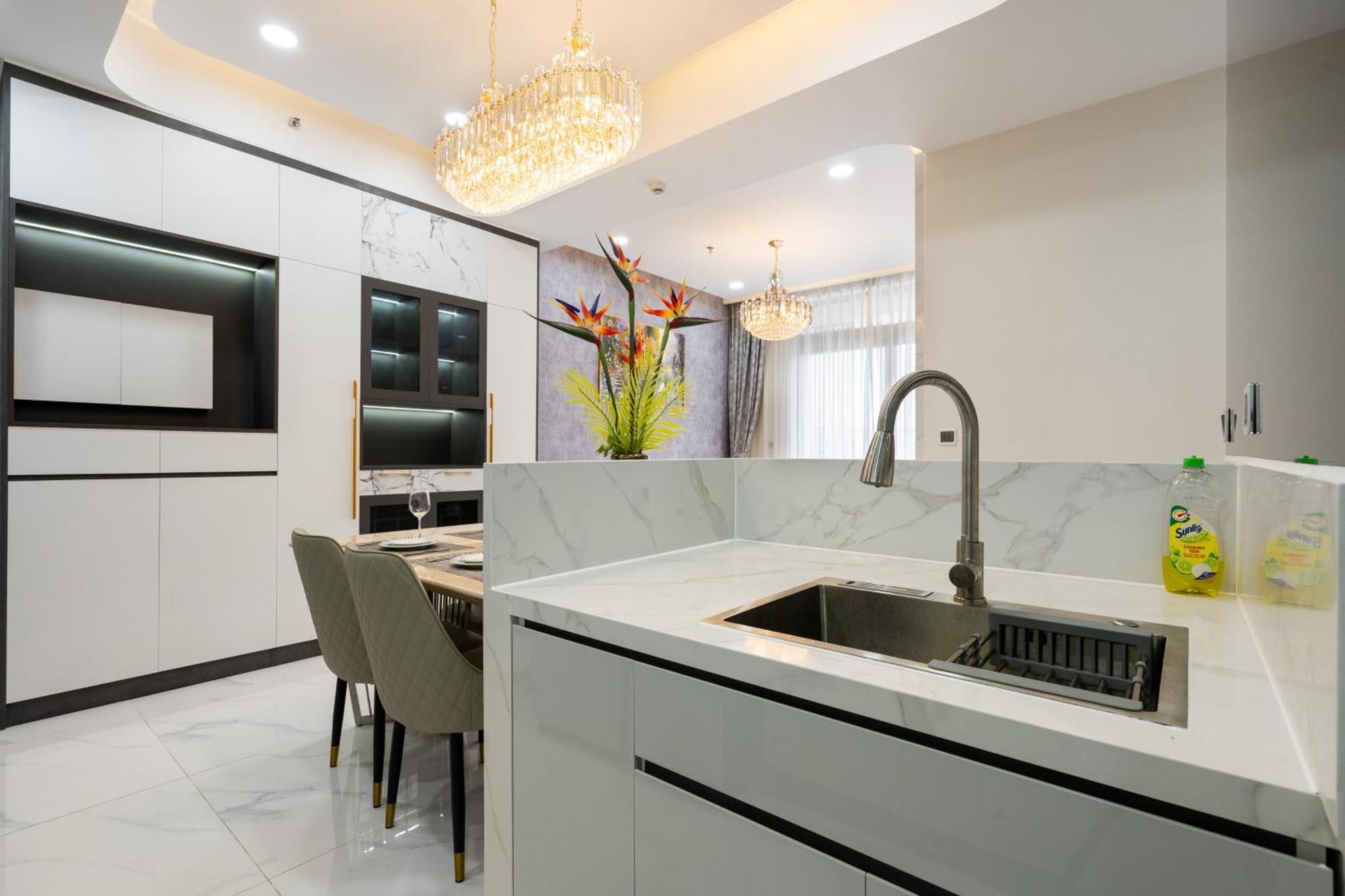 The Peak Midtown Twobedroom With Balcony Bandar Ho Chi Minh Luaran gambar