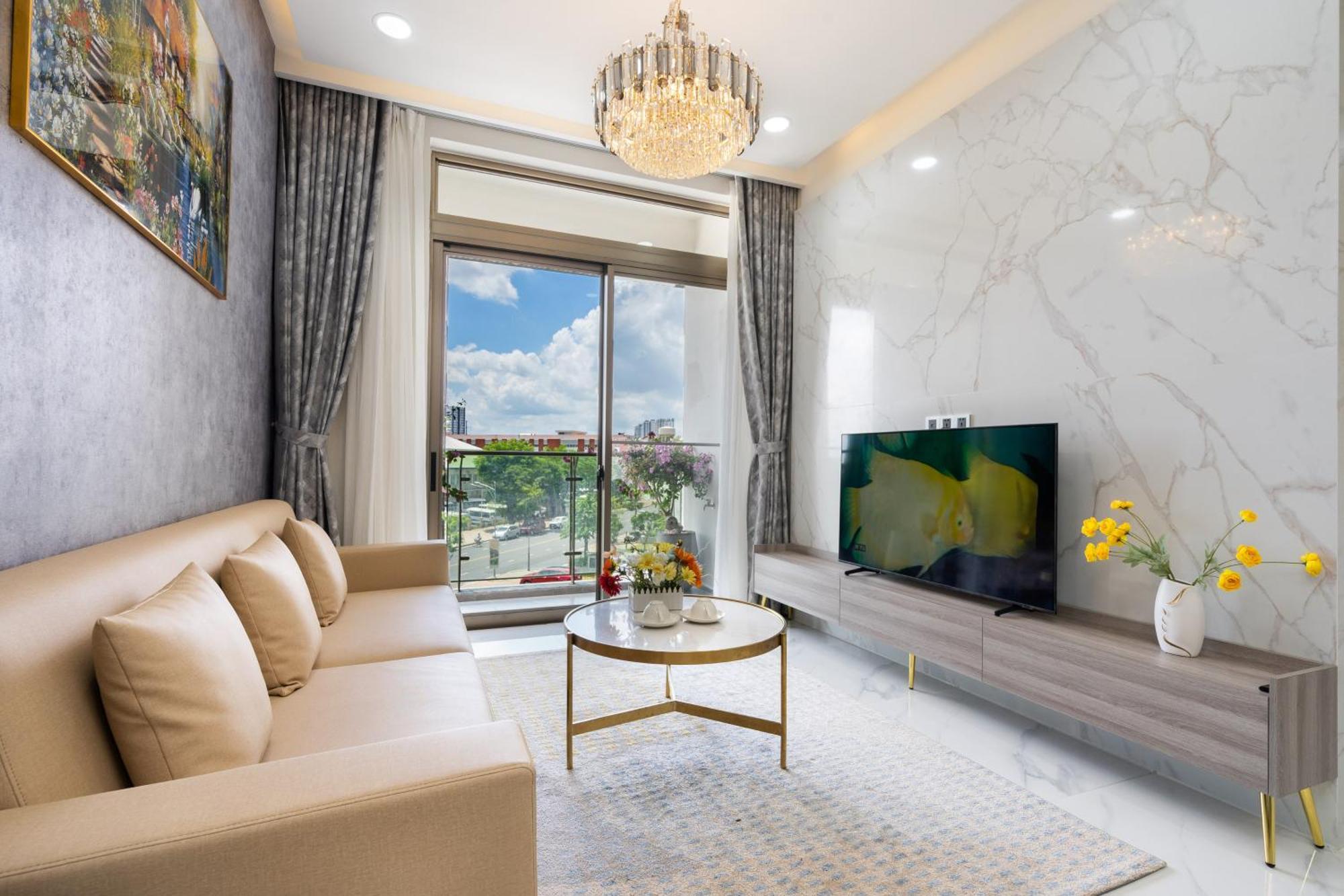 The Peak Midtown Twobedroom With Balcony Bandar Ho Chi Minh Luaran gambar