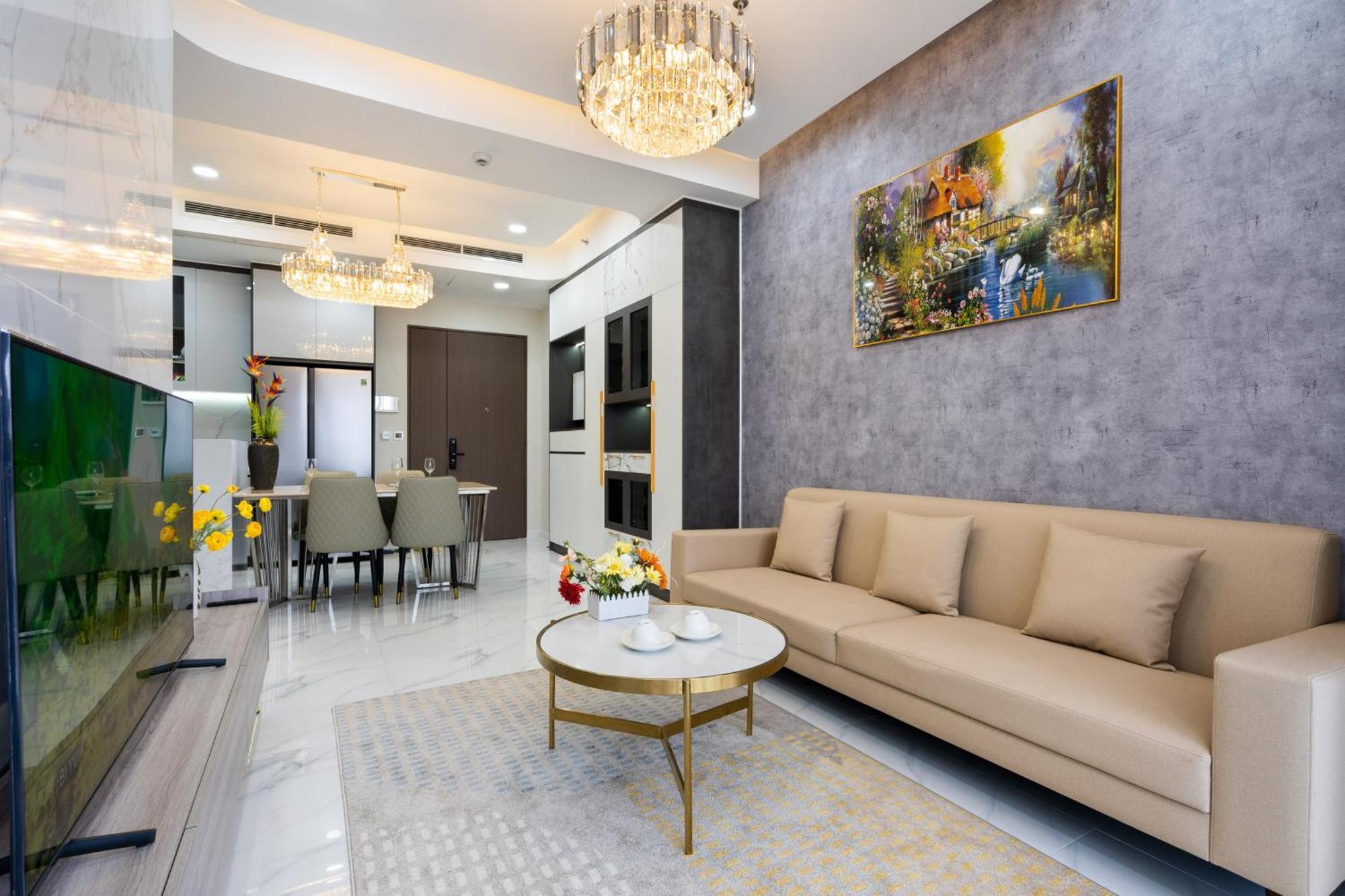 The Peak Midtown Twobedroom With Balcony Bandar Ho Chi Minh Luaran gambar