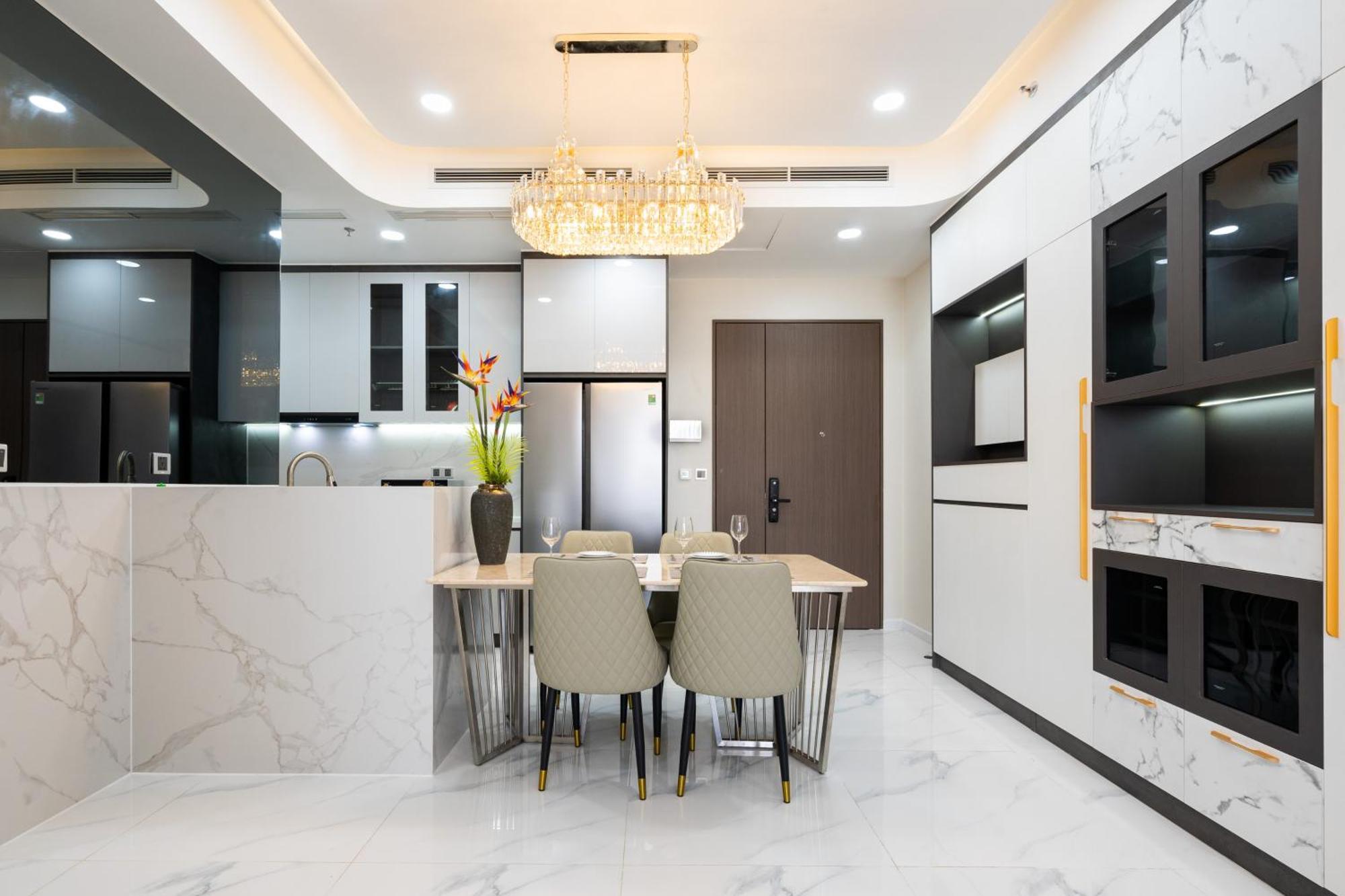 The Peak Midtown Twobedroom With Balcony Bandar Ho Chi Minh Luaran gambar