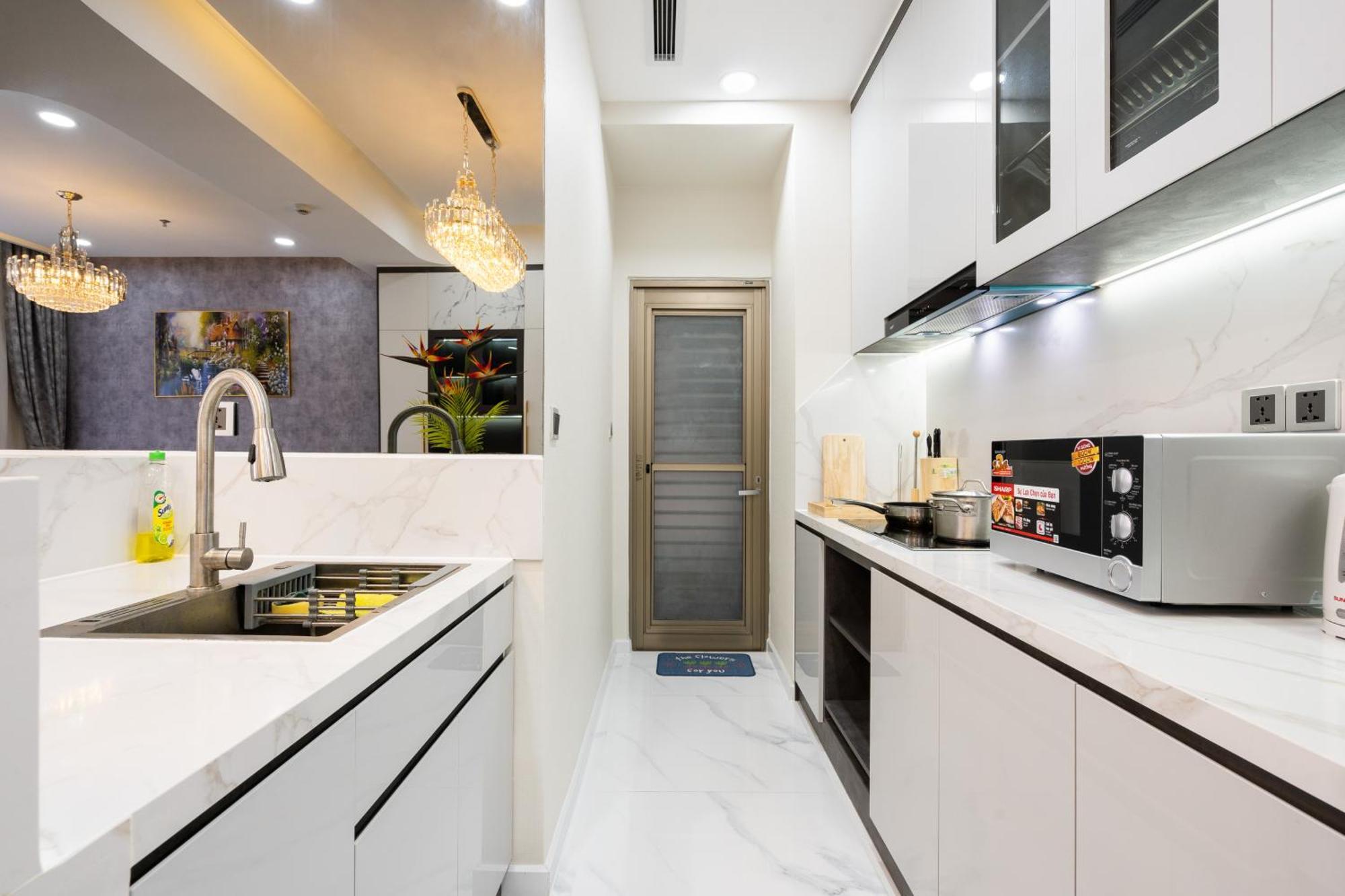 The Peak Midtown Twobedroom With Balcony Bandar Ho Chi Minh Luaran gambar