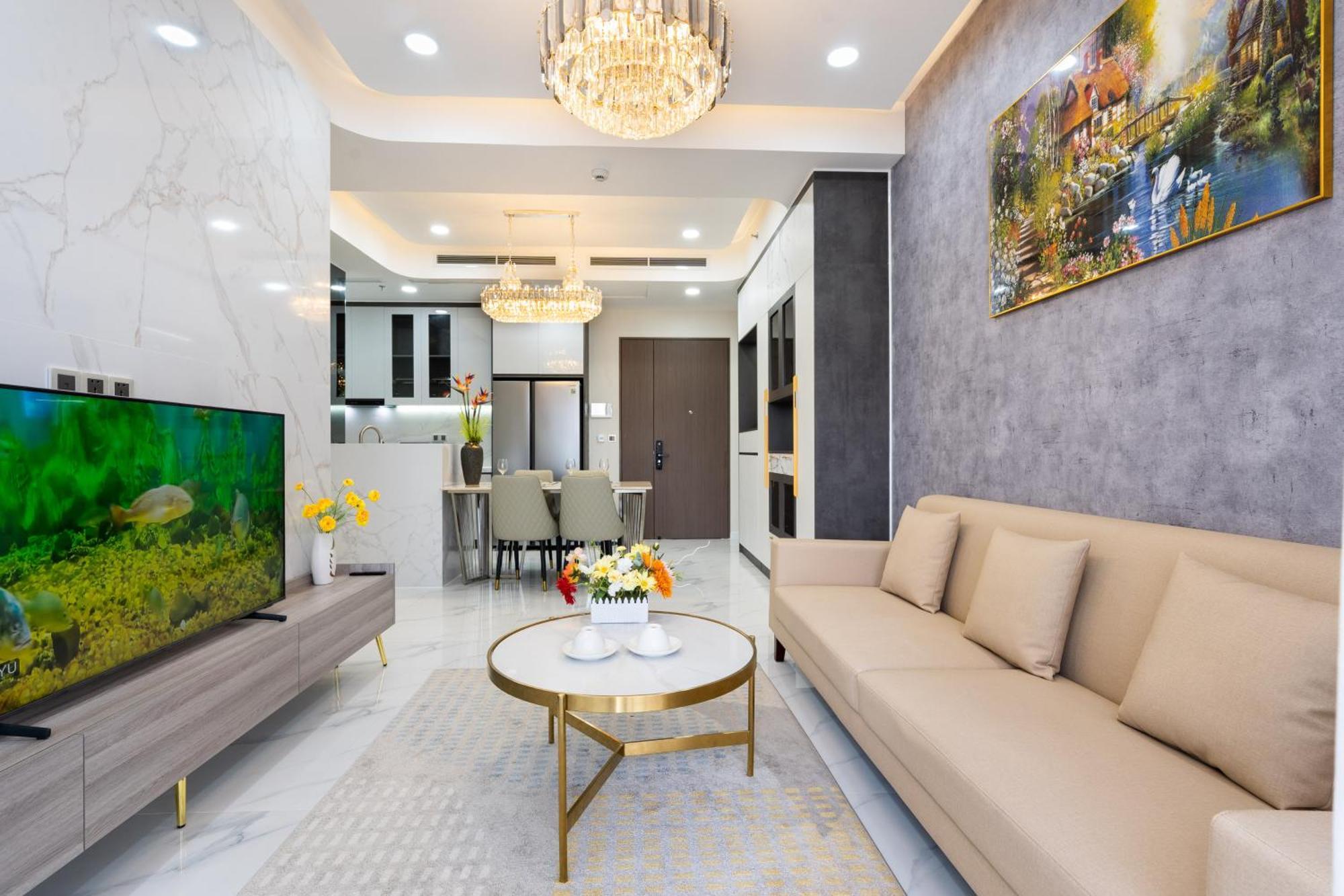 The Peak Midtown Twobedroom With Balcony Bandar Ho Chi Minh Luaran gambar