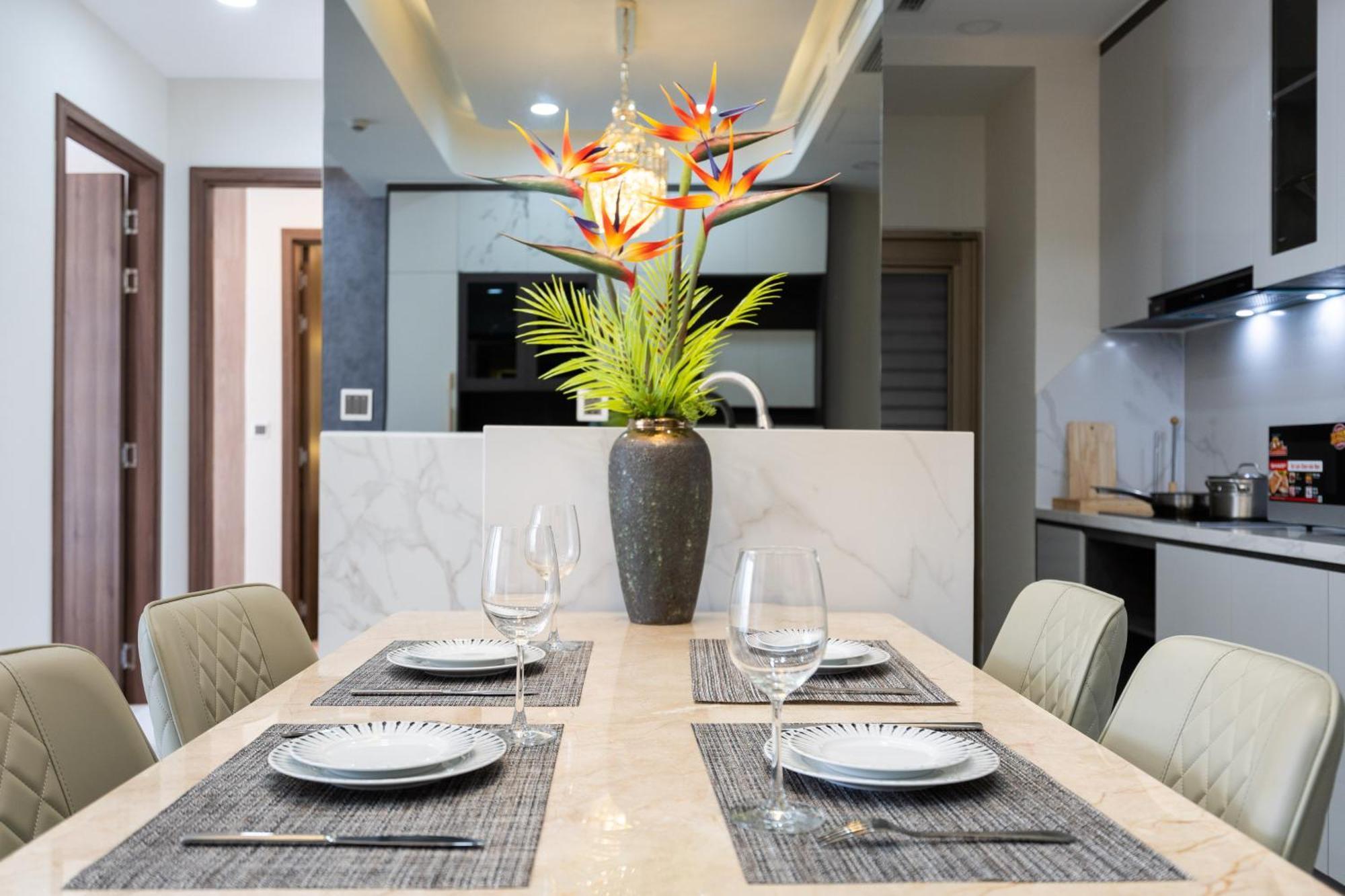The Peak Midtown Twobedroom With Balcony Bandar Ho Chi Minh Luaran gambar